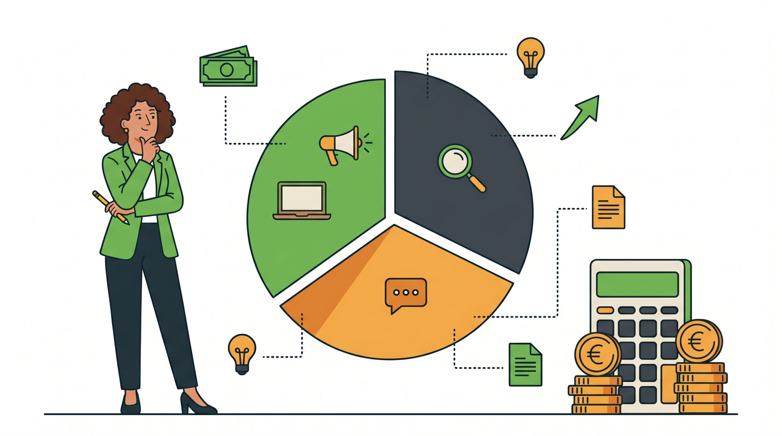 Budget marketing digital pour une TPE : combien dépenser et comment le répartir en 2026