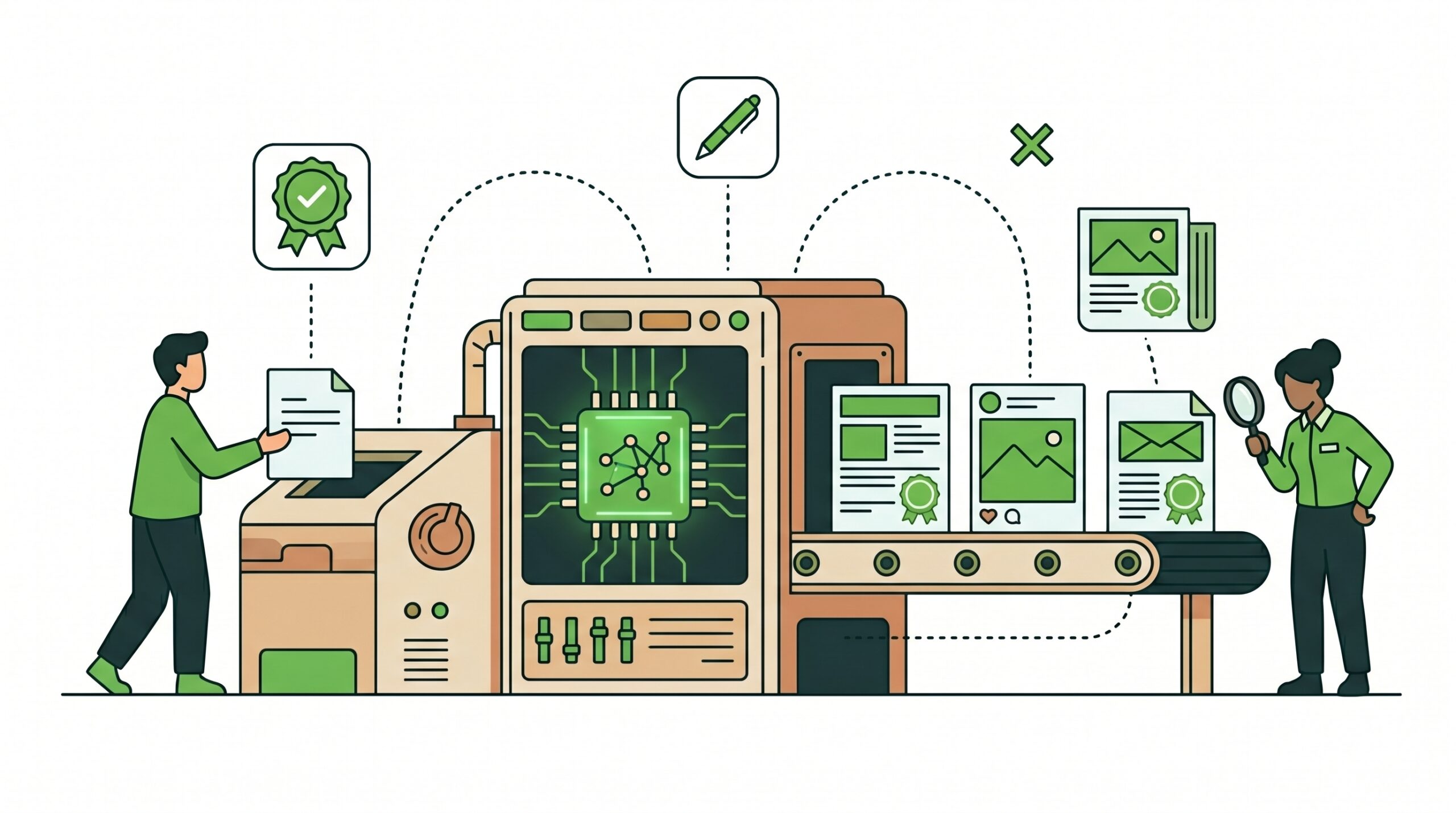 Contenu IA pour les TPE et PME : produire plus, sans sacrifier la qualité