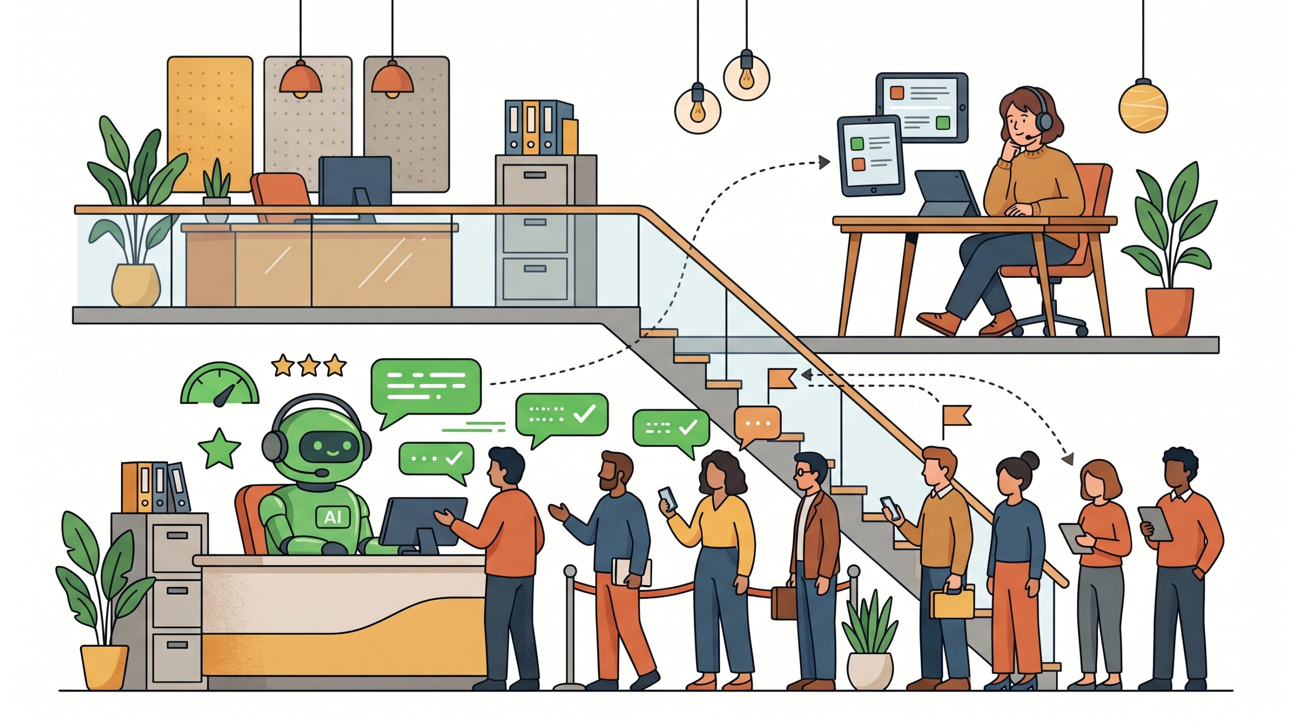 IA pour le service client : répondre plus vite, satisfaire plus de clients, travailler moins