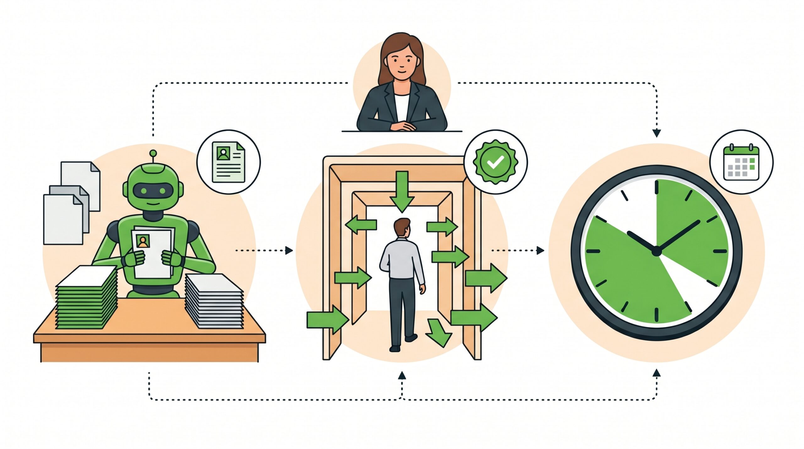 IA pour les RH d’une PME : recrutement, onboarding et gestion du temps automatisés