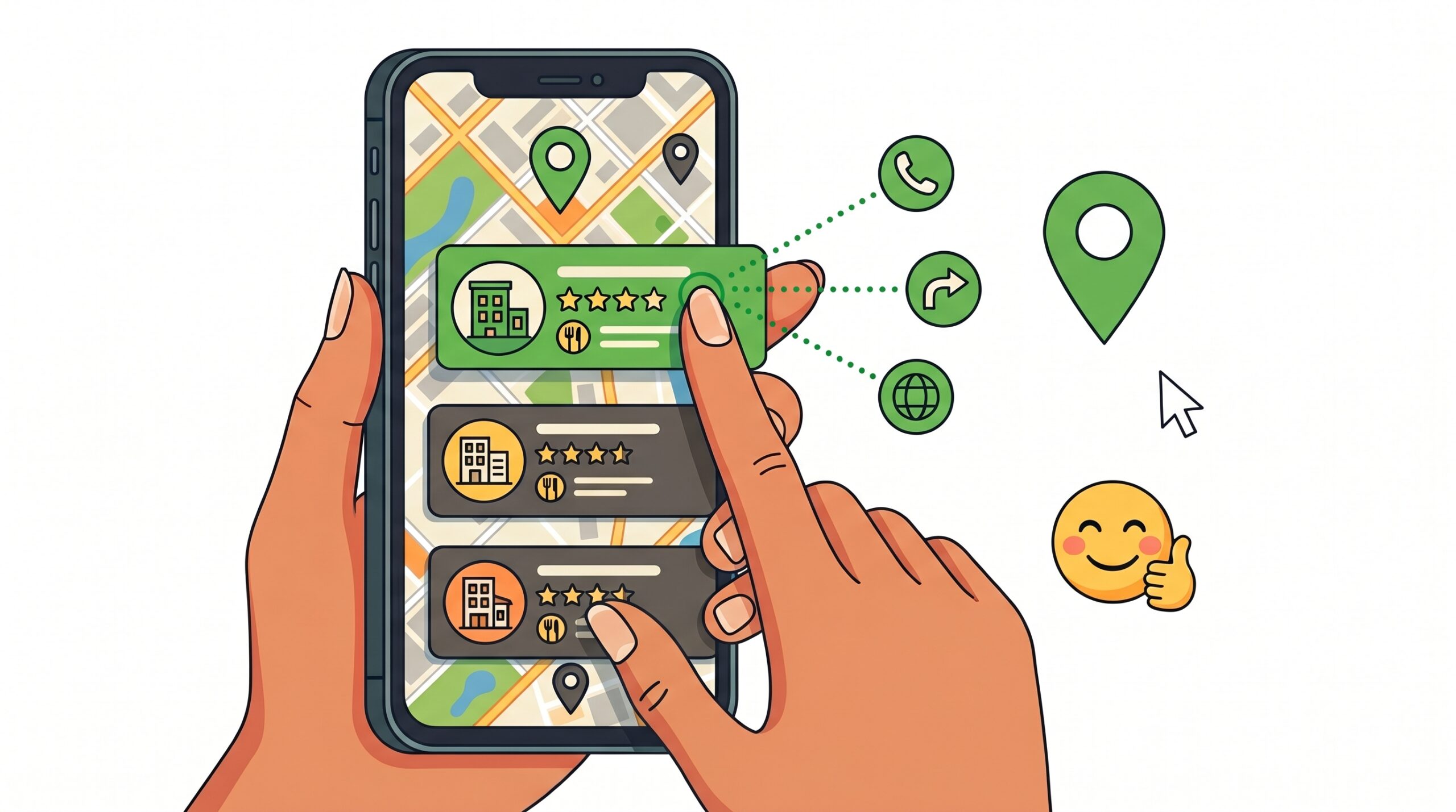 Local Pack Google : comment apparaître dans les 3 premiers résultats sur la carte en 2026 - illustration 1