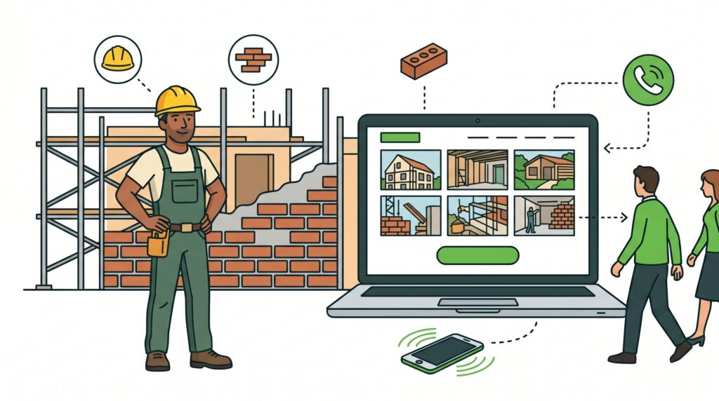 Site internet pour artisan du BTP : ce dont vous avez vraiment besoin pour générer des chantiers