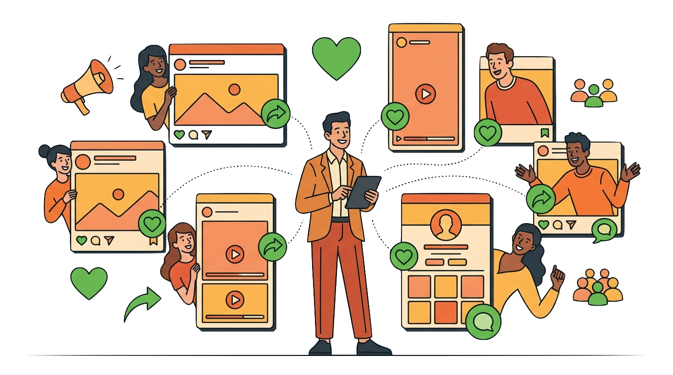 Réseaux sociaux pour les entreprises — Nethys, agence web